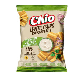 Lentil chips onion-sour cream flavored 65 g by Chio