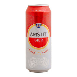 Amstel Pilsner Beer Case 500ml Can