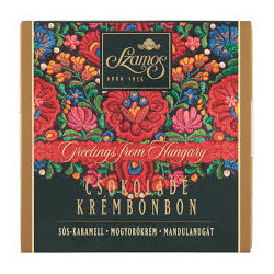 Chocolate Cream Bonbon Selection in Hungarian Motives by Szamos 62g